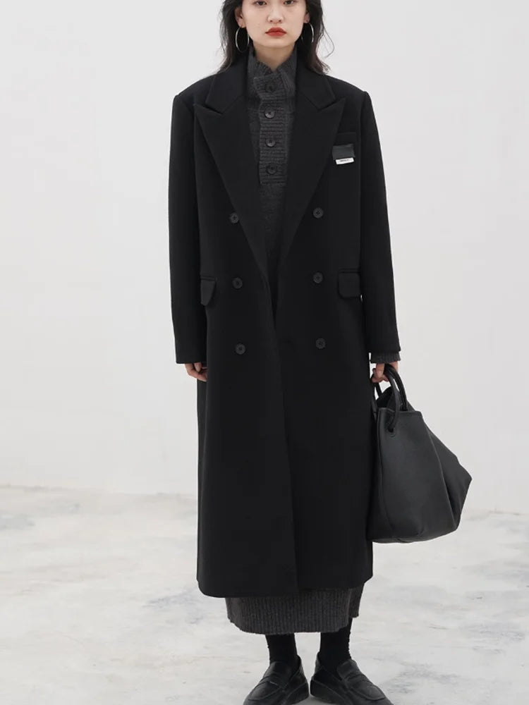 Cashmere high-neck sweater dress