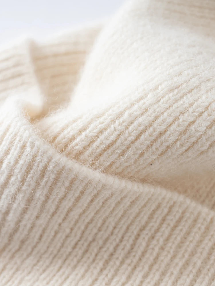Alpaca earflap beanie