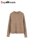 Women's alpaca-blend sweater