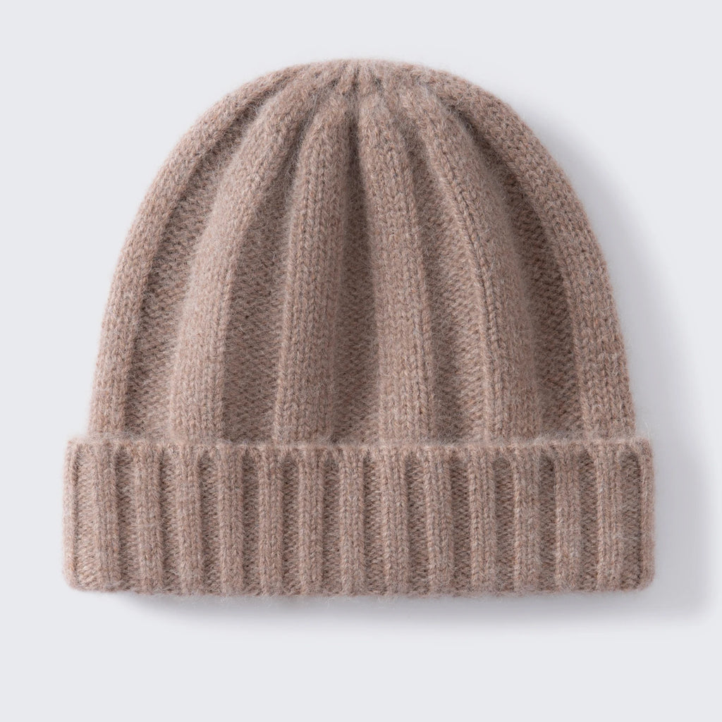 Alpaca ribbed beanie