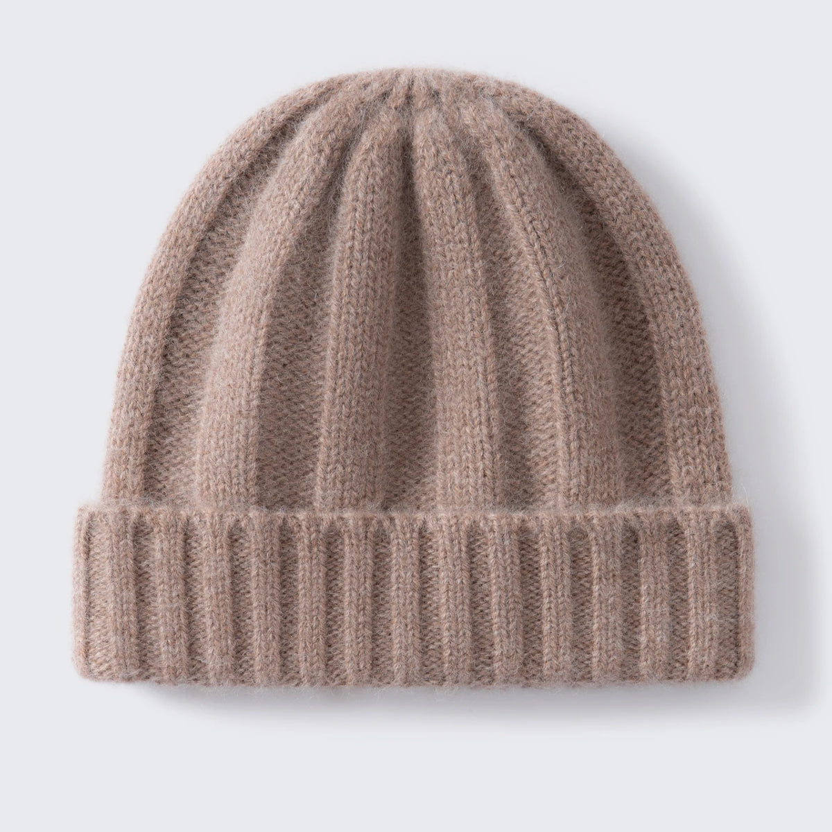 Alpaca ribbed beanie