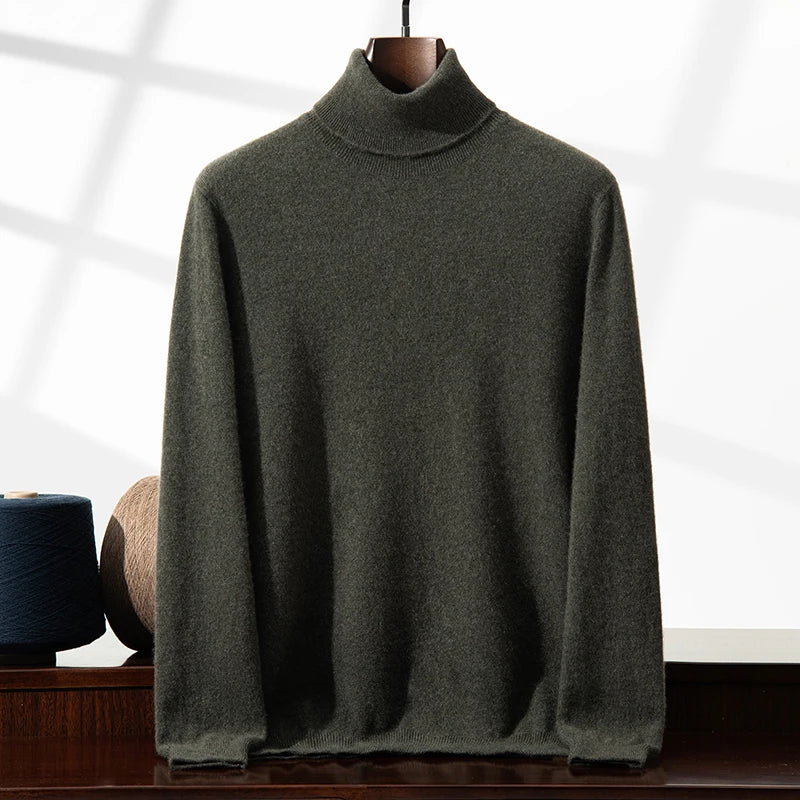 Cashmere Roll Neck